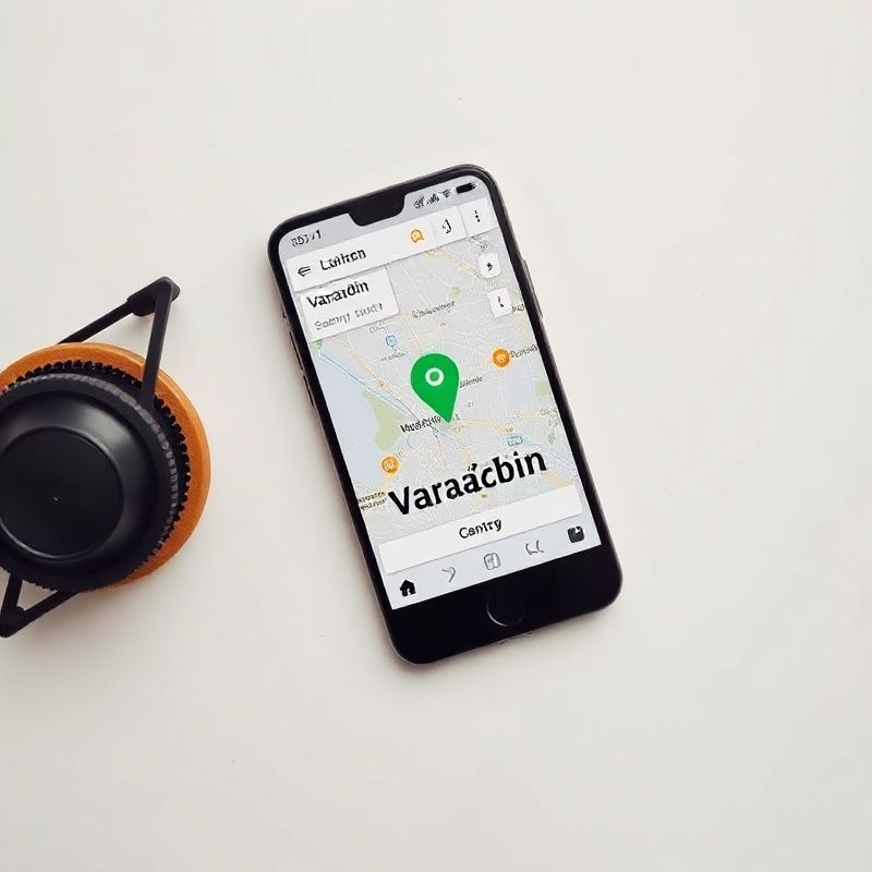Mapa s oznakom lokacije Cloudicloud u Varaždinu